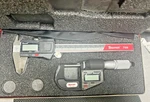 Starrett Set Caliper EC799A-6/150 6" & Micrometer 3732 Original Box. Fixed Price $269.98.