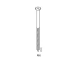 2 Ikea Metric Screws 105330. Fixed Price $11.99.