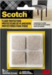 Scotch Felt Pads 16 Pcs Beige, Furniture For Square 1",. Fixed Price $8.99.