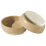 Shepherd Hardware 9364 Caster Cup, Round, 2-3/8 In Dimensions, Felt Cloth, 4/PK. Fixed Price $17.35.