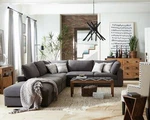 Coaster Serene 551324-SET Modern 6PC Modular Cloud Sectional Sofa Gray. Fixed Price $2799.99.