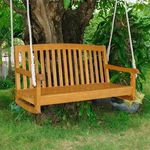 International Caravan Royal Fiji 48" Hanging Porch Swing Natural. Fixed Price $212.99.