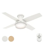 Hunter Fan 44 Low Profile Fresh White Indoor Ceiling Light Kit Blade. Fixed Price $124.99.
