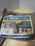 Duck Covers Elegant Waterproof Patio Chair 36"X37"X36" One Pair, Pillow. Fixed Price $49.99.