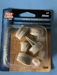 Shepherd Hardware Felt Gard Plus 1" 9908 Nominal Sizes 4-PCS, New. Fixed Price $13.99.
