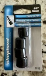 Shepherd 9112 5/8INCH 16MM Plastic Leg Tips, Black, 4-PACK. Fixed Price $7.99.