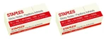 Staples Stickies Standard Notes 1.38 X 1.88" 100 Sh./pad 12 Pads Pack Of. Fixed Price $11.27.
