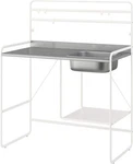 Nicucina Ikea Sunnersta Kitchenette Fishing Cleaning Station. Fixed Price $295.00.