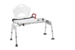 Drive Medical RTL12075 Bathtub Transfer Bench, Adjustable Height, White. Fixed Price $30.00.