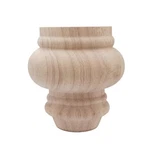 4PC Wooden Bun Furniture Legs Unfinished Sofa Ottoman Feet Set. Fixed Price $36.61.