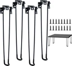 Folding Hairpin Table Legs 16.5 Inch / 420MM, 4PCS Heavy Duty Foldable Metal Fur. Fixed Price $31.08.