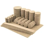 7PENN Felt Furniture Pads For Hardwood Floors Chair - Tan 181PC. Fixed Price $6.99.
