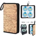 80 Disc Cd/dvd Wallet Binder Book Sleeves Storage Bag Carrying Case Box Us. Fixed Price $8.99.