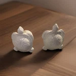 2 Sea Turtle Drawer Knobs Coastal White Beach Nautical Cabinet Hardware Pulls. Fixed Price $11.11.