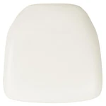 Flash Furniture White Vinyl Chiavari Chair Cushion Bh-wh-hard-vyl-gg. Fixed Price $34.99.