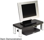 3M MMMMS90B Extra-wide Adjustable Monitor Stand, 20 12 5 7/8, Black. Fixed Price $70.40.