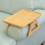 Bamboo Trayble Arm Table Clip On Sofa Couches. Tv. Fixed Price $35.69.