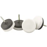 Nail On 1-1/8" Furniture Glides For Straight Wooden Legs 4 Piece .... Fixed Price $14.79.