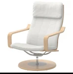 Ikea Poang Swivel Chair 401.557.83 - Rare 1999 New Dead Stock Mcm Sweden. Fixed Price $499.99.