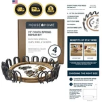 25" 4 Pack Couch Spring Repair Kit Recliner Chair & Cushion Support .... Fixed Price $39.19.