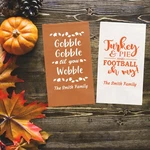 Custom Set Of Thanksgiving Napkins Paper Dinner Guest Towels Table Decor. Fixed Price $24.99.