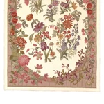 Rectangular Area Rug 8' 3" X 5' Red Wool Renovator's Supply. Fixed Price $477.99.