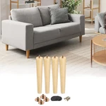 4 Pack Furniture Legs 12 Inch Round Wood For Sofa Chair. Fixed Price $34.74.