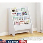 Kids Bookshelf Wooden Rack 4 Shelves Child Organizer Safe Durable Gift New. Fixed Price $60.32.