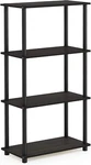 (99557EX/BK) Turn-n-tube 4-TIER Multipurpose Shelf Display Rack Espresso/black. Fixed Price $47.99.