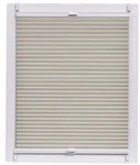 New 22-1/2"X 35-1/2" Honey Comb Cream Cordless Lift System Shade Hardware. Fixed Price $35.99.