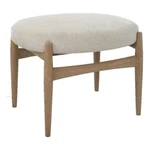 Uttermost Acrobat Wood And Fabric Small Bench In Off White/oak. Fixed Price $511.20.