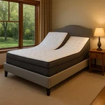 Split Top King 50 Number Sleep 10" Air Adjustable Bed Mattress Flex Head. Fixed Price $2650.00.