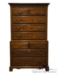 Bassett Furniture Walnut Rustic Country French 40" Chest On 260-2060-252. Fixed Price $844.99.