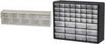 Tiltview 5-BIN & 44-DRAWER Storage Cabinet For Crafts And Hardware Organization. Fixed Price $152.99.