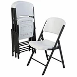 Lifetime Commercial Grade Contoured Folding Chair, 4 Pk White *free Shipping*. Fixed Price $179.00.