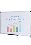 Viz-pro Magnetic Dry Erase Board White/silver Aluminum Frame, 48 X 24. Fixed Price $60.00.