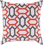 Surya Oranges Diamonds Trellis Gems Modern Area Rug Geometric FF022. Fixed Price $102.00.