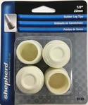 Shepherd 9120 7/8-INCH Rubber Leg Tips, 4-PACK. Fixed Price $10.05.