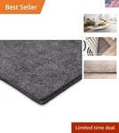 8' 10' Luxury Non Slip Rug Pad 1/4 Thick Dual Surface Felt + Rubber Grippe.... Fixed Price $158.17.