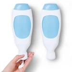 Squeezi 2 Unit Pack (bright White) Wall Mounted Shower Dispenser And Organize.... Fixed Price $39.94.