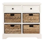Safavieh American Homes Collection Herman Vintage Grey Storage Unit. Fixed Price $252.24.