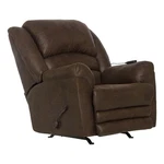 Catnapper Jimmy Rocker Recliner With Heat And Massage Walnut Polyester Fabric. Fixed Price $916.00.