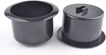 Luzen 2 Pcs Black Plastic Recliner-handles Replacement Cup Holder. Fixed Price $13.02.