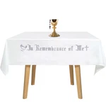 Vitalcozy Large In Remembrance 11.8" X 9.5" (rectangular), Silver Embroidery. Fixed Price $28.88.