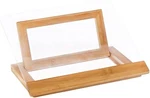 Lipper International 8815 Bamboo Wood And Acrylic Cookbook Holder, 12-1/2" X .... Fixed Price $39.99.