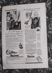 1931 Print Ad-bassick Nomar Rests 4 Chair Legs/clean-protect Floor-new Floorola. Fixed Price $12.75.