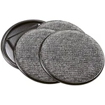 Softtouch 4291195N Furniture Caster Cups Round With Carpeted Bottom For Hard. Fixed Price $14.89.