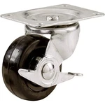 Shepherd Hardware 9510 2-1/2-INCH Soft Rubber Swivel Plate Caster With Side. Fixed Price $9.95.