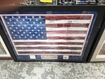 1980 Usa Hockey Team Signed Flag Photo Framed 16 Signatures #19/80 Steiner Coa. Fixed Price $2000.00.