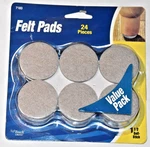 Soft Touch By Waxman Grey 1/2 In 24 Self-stick Felt Pad 7183 Brand New Opened*. Fixed Price $6.89.